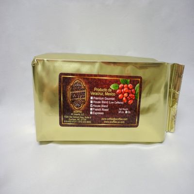 ACoffee 1lb Ground House Blend, 100% Pure Coffee