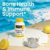 Healthy Origins Vitamin D3 5,000 IU (Non-GMO, High Potency, Bone Support, Immune Support, Gluten Free), 120 Softgels view 4