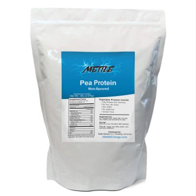 Pea Protein Powder - 5 Pound - Bulk Pure Supplement (Unflavored) Mettle Pea Protein Isolate