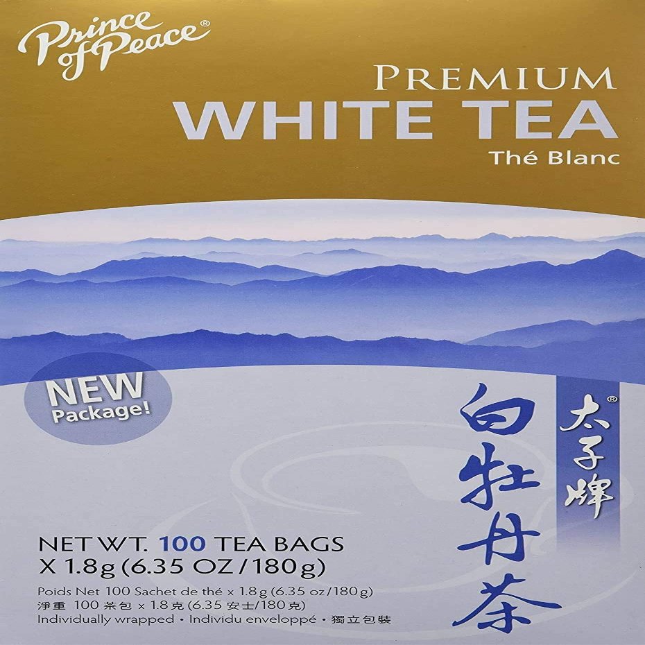 Prince of Peace Organic White Tea - 100 Tea Bags, 2 pack