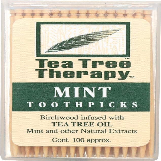 Tea Tree Therapy Toothpicks Tea Tree Thrpy 100 Ct