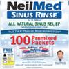 NeilMed Sinus Rinse Premixed Refill Packets 100 ct. view 1