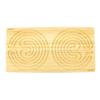 BambooMN 25" x 12.5" Bamboo Double Finger Labyrinth - 7 Circuit Cretan Style - 1 Unit view 1