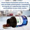 Green Pasture Fermented Cod Liver Oil -Non-Gelatin 120 Capsules view 2