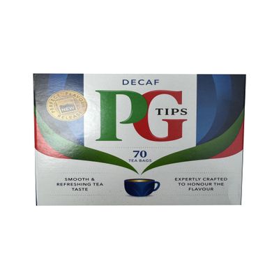 PG Tips Decaf 70 Ct Tea Bags - 2 Pack