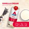 Atkins Vanilla Cream Meal Size Protein Shake, 23g Protein, Low Glycemic, 3g Carb, 1g Sugar, Keto Friendly view 2