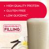 Atkins Vanilla Cream Meal Size Protein Shake, 23g Protein, Low Glycemic, 3g Carb, 1g Sugar, Keto Friendly view 3