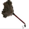 AAYU Brand Premium Feather Duster 15" to 16" | Natural Duster for Cleaning and Feather Moping | Genuine Ostrich Feather Duster with Wooden Handle | Environment Friendly | Easy to Clean Dust (40 cm) view 1