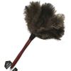 AAYU Brand Premium Feather Duster 15" to 16" | Natural Duster for Cleaning and Feather Moping | Genuine Ostrich Feather Duster with Wooden Handle | Environment Friendly | Easy to Clean Dust (40 cm) view 2