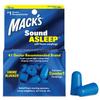 Macks Sound Asleep Soft Foam Earplugs, 12 Pair  32dB High NRR, Comfortable Ear Plugs for Sleeping, Snoring, Travel and Noisy Neighbors view 1
