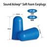 Macks Sound Asleep Soft Foam Earplugs, 12 Pair  32dB High NRR, Comfortable Ear Plugs for Sleeping, Snoring, Travel and Noisy Neighbors view 2