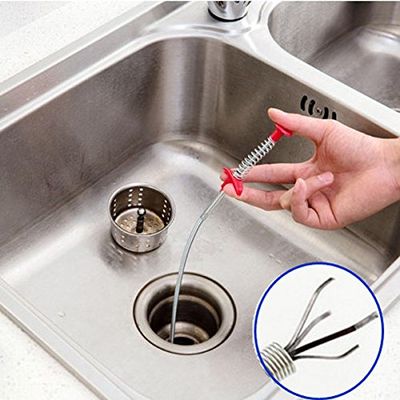 1 Piece Bendable Pipe Cleaner Sewer Tub Hair Removal Toilet Kitchen Cleaning Tool