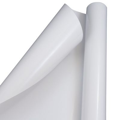 JAM Paper Gift Wrap - Glossy Wrapping Paper - 25 Sq Ft (30 in x 10 Ft) - White - Roll Sold Individually
