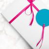 JAM Paper Gift Wrap - Glossy Wrapping Paper - 25 Sq Ft (30 in x 10 Ft) - White - Roll Sold Individually view 4