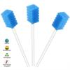 Disposable Oral Care Swabs Tooth Cleaning Mouth Swabs (50 Blue) view 3