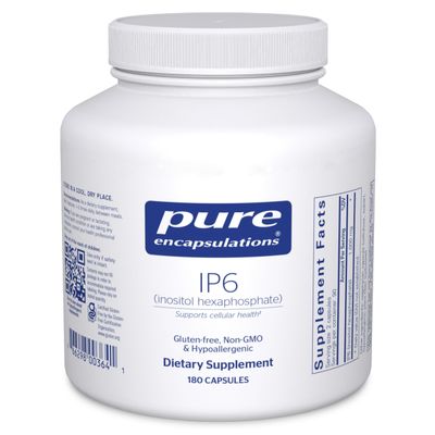 Pure Encapsulations IP6 (Inositol Hexaphosphate) | Hypoallergenic Antioxidant Support for Breast, Colon and Liver Cell Health | 180 Capsules