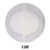 Pack of 100 Medi Plus Adhesive Oval-Shaped Eye Pads view 4