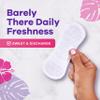 Always Thin Daily Panty Liners For Women, Light Absorbency, Unscented, 120 Count view 3