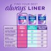 Always Thin Daily Panty Liners For Women, Light Absorbency, Unscented, 120 Count view 4