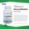 4Life Musculoskeletal Formula - Devils Claw, Turmeric, Gotu Kola and Alfalfa for Bone, Joint, Muscle and Tissue Health - 60 Veggie Capsules view 3