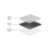 Electrode Pads for TENS Unit EMS Machine Device Massager 4 Pieces Premium Quality Self Adhesive Square 2" x 2" view 4