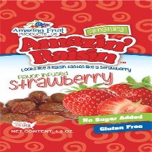 Amazin' Raisin Strawberry Flavor Infused Raisins 1.3-ounce Bag (Case of 50)