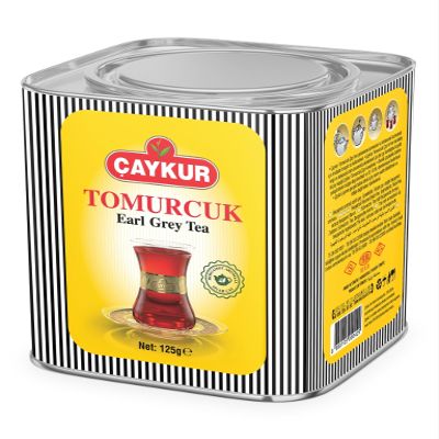 AYKUR Earl Grey Tea Tomurcuk, Tea Buds, Loose Leaf with Natural Bergamot Aroma, Flavor Enhancer Young leaves Black Tea 125gr / 4.4 oz