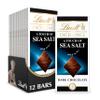 Lindt EXCELLENCE Sea Salt Dark Chocolate Bar, Dark Chocolate Candy with a Touch of Sea Salt, 3.5 oz. Bar (12 Pack) view 1