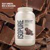 Isopure Low Carb 100% Pure Whey Isolate Protein Powder, Lactose Free, Gluten Free, with Vitamins, Chocolate, 25g Protein Per Serving, 3 Lbs, 42 Servings (Packaging May Vary) view 3