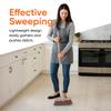 Superio Kitchen and Home Horsehair Broom With Wood Handle, Fine Premium Bristles - Heavy Duty Household Broom Easy Swiping Dust And Wisp Floors And Corners , 12" sweeping head view 3