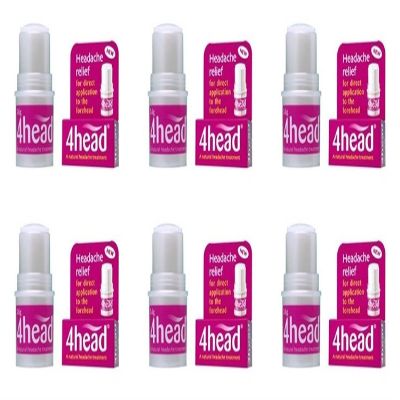 Dendron 4Head Headache Treatment 3.6.g - Pack of 6
