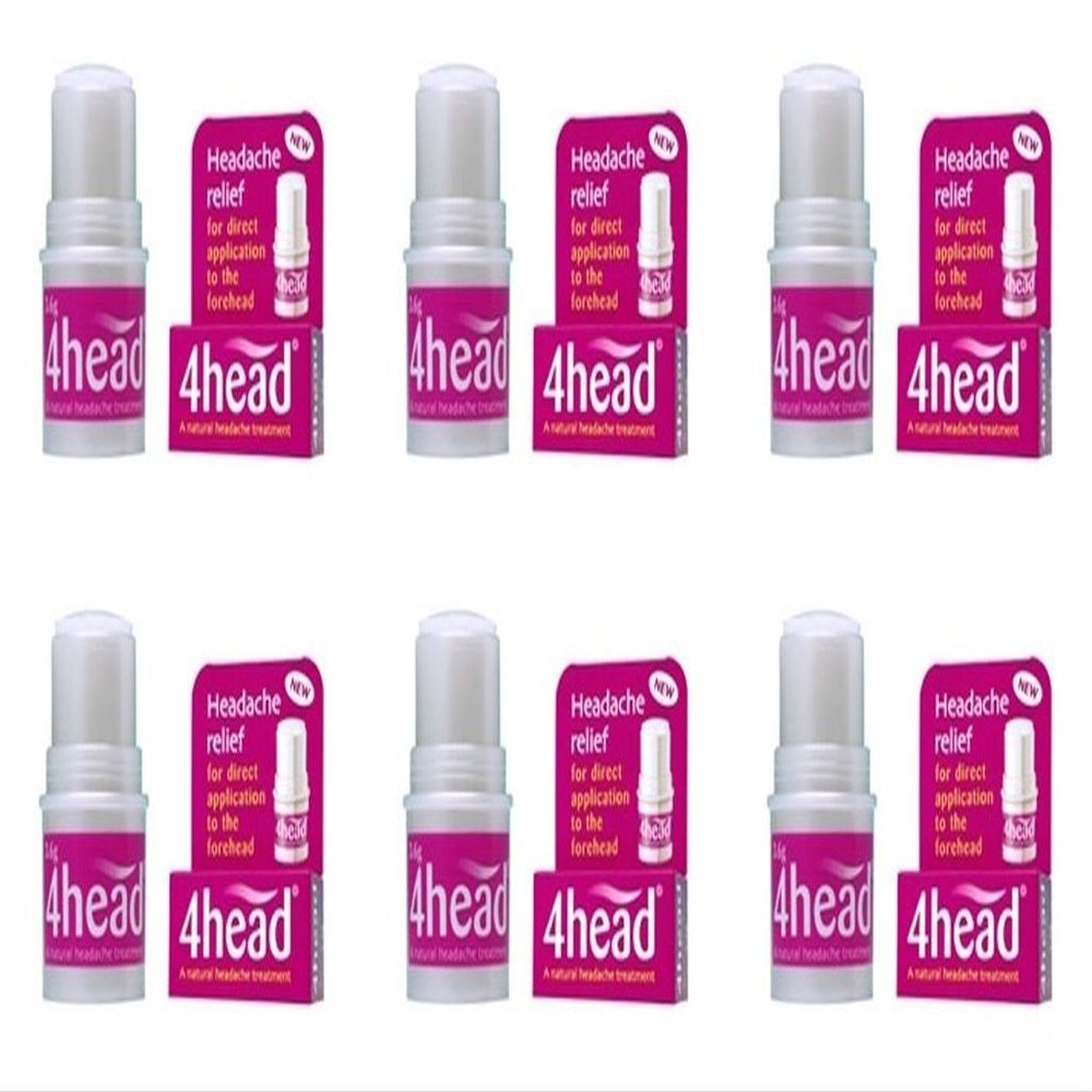 Dendron 4Head Headache Treatment 3.6.g - Pack of 6