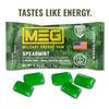 MEG (Military Energy Gum) - Spearmint | Enhance Your Physical Performance with 100mg of Caffeine Per Piece, Ultimate Energy Boost for Workouts, Alternative to Energy Drinks | Pack of 24 view 2