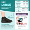 BraceAbility Closed Toe Medical Walking Shoe - Lightweight Broken Toe Cast Boot, Fractured Foot Brace for Metatarsal Stress Fracture, Post-op Bunion, Hammertoe Surgery Recovery - For Men or Women (L) view 2