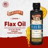 Barlean's Organic Lignan Flaxseed Oil Liquid Supplement from Cold Pressed Flax Seeds, 7,230 mg ALA Omega-3 Fatty Acids for Healthy Hair, Skin, and Eyes, Gluten Free, 12 oz view 2