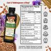 Barlean's Omega Twin Liquid Flaxseed Oil and Pure Borage Oil Supplement with Lignans, 6,010mg ALA and 465mg GLA Omega Fatty Acids from Organic Flax Seed and Cold Pressed Borage Seeds, 12 oz view 2