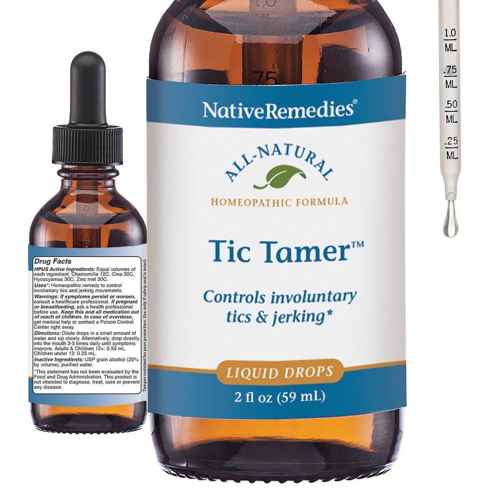 Native Remedies Tic Tamer, 2 fl oz Bottle