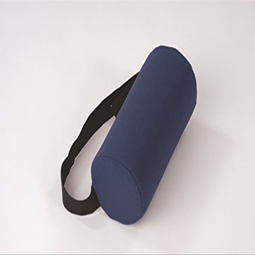 AlexOrthopedic Comfortable Home Bedding Full Lumbar Roll Firm with Strap - Blue