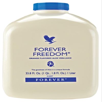 Forever Living - Forever Freedom - Aloe Vera Joint Support with Glucosamine and Chondroitin - Orange Flavor - 33.8 fl oz (Pack of 1)