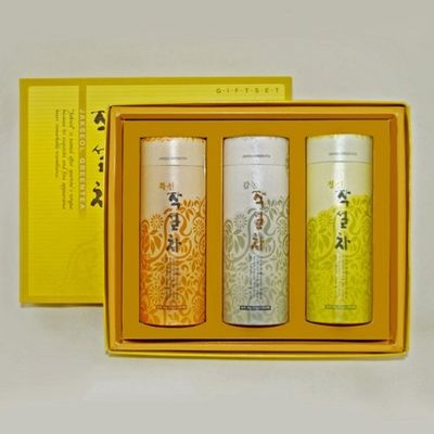 Hankook Tea Jaksul Green Tea Sachet Gift Set, 30 Count