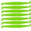 2 in 1 Outie Tool Aligner Remover for Invisible Braces | Easily and Safely Removes Top & Bottom Trays | 60 Count (Neon Green Individually Wrapped Singles) view 1