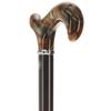 Royal RC Canes Golden Sienna Derby Cane  Stylish Adjustable Walking Stick for Men and Women  Lightweight Aluminum Shaft with Black Beech Wood and Sleek Silver Collar  Fashionable & Durable view 4