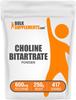 BulkSupplements.com Choline Bitartrate Powder - Choline Supplements - Unflavored & Gluten Free, 600mg per Serving, 250g (8.8 oz) (Pack of 1) view 1