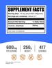 BulkSupplements.com Choline Bitartrate Powder - Choline Supplements - Unflavored & Gluten Free, 600mg per Serving, 250g (8.8 oz) (Pack of 1) view 2