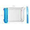 Apothecary Products Pill Tray & Spatula for Tablets, Medicine, Vitamins, Right-Handed, Clear, 2 Count view 2