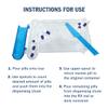 Apothecary Products Pill Tray & Spatula for Tablets, Medicine, Vitamins, Right-Handed, Clear, 2 Count view 4