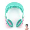 Adjustable Waterproof Shower Baby Cap Shampooing Shield Hat with Ear Muff view 1