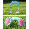 Adjustable Waterproof Shower Baby Cap Shampooing Shield Hat with Ear Muff view 4