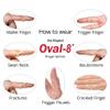 3-Point Products - P1008-5-04 Oval-8 Finger Splint Size 4 (Pack of 5) view 2