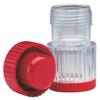 Acu-Life Pill Crusher and Grinder, Daily Usage, Safely Crushes Pills, Vitamins, Tablets, Accurate and Easy to Use, Includes Storage Container, Transparent/Red, BPA Free view 2
